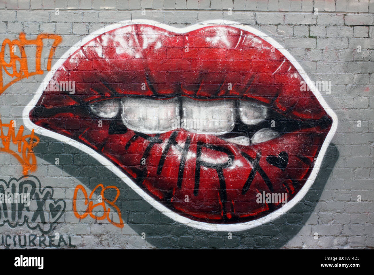 Detail Graffiti Lips Nomer 28