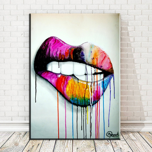 Detail Graffiti Lips Nomer 29