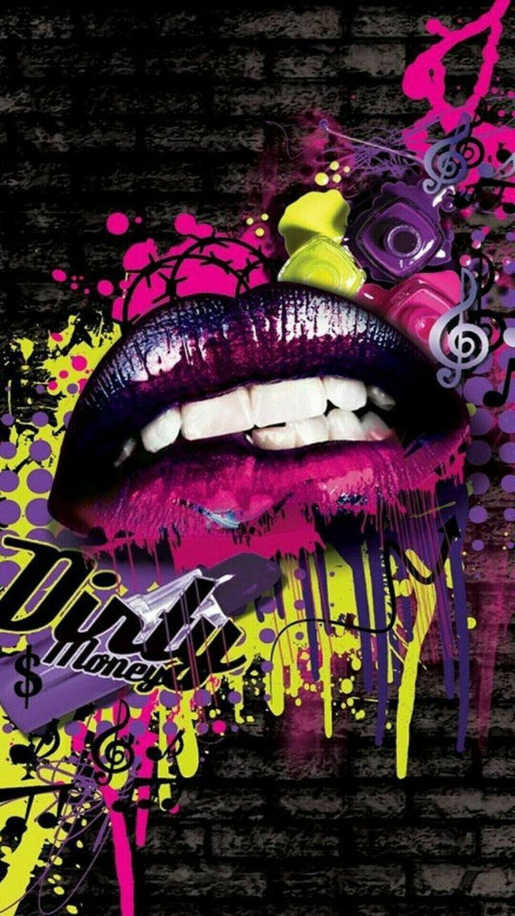 Detail Graffiti Lips Nomer 31