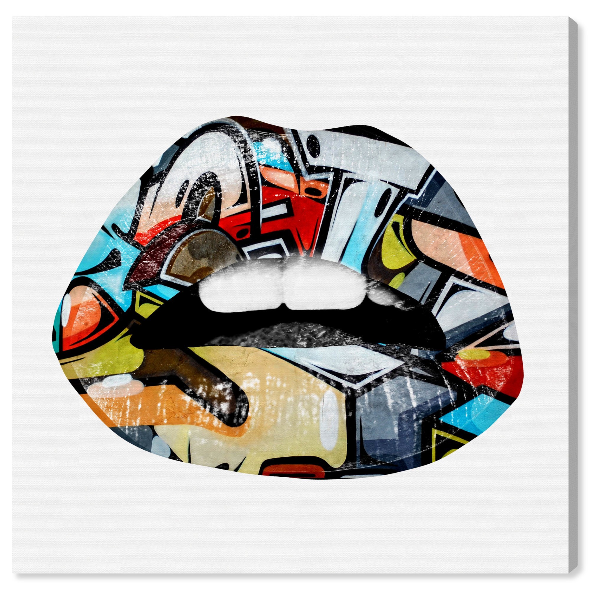 Detail Graffiti Lips Nomer 35