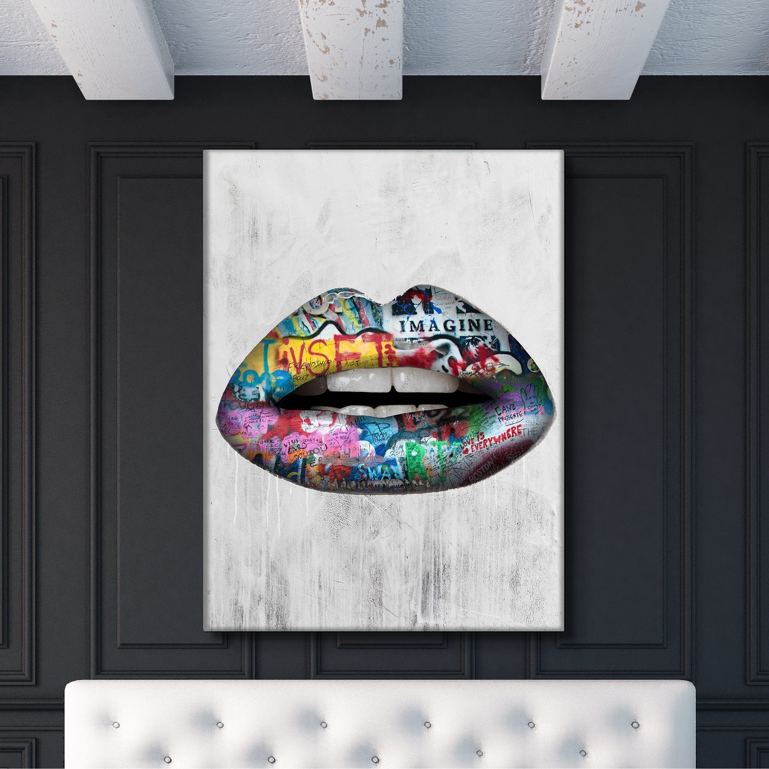 Detail Graffiti Lips Nomer 39