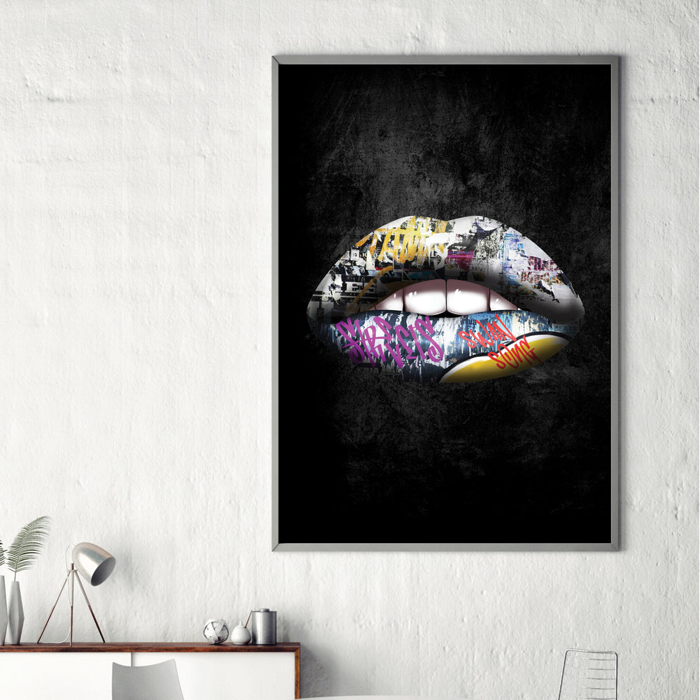 Detail Graffiti Lips Nomer 40