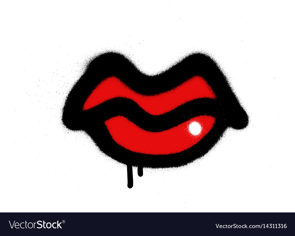 Detail Graffiti Lips Nomer 41