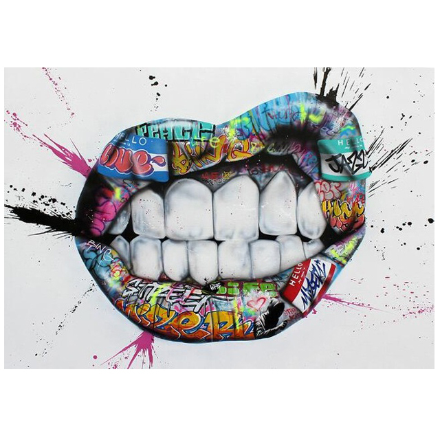 Detail Graffiti Lips Nomer 44