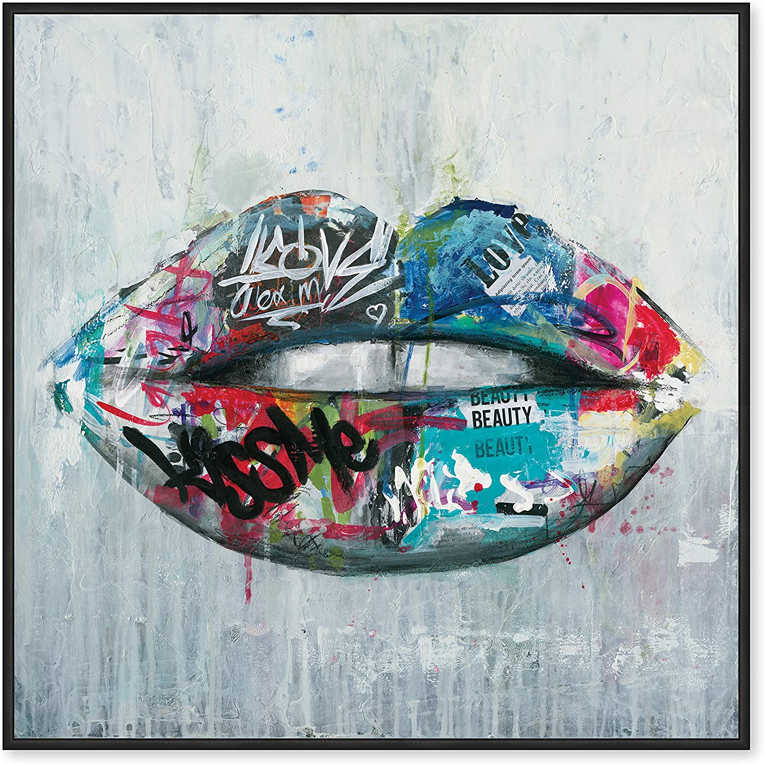 Detail Graffiti Lips Nomer 50