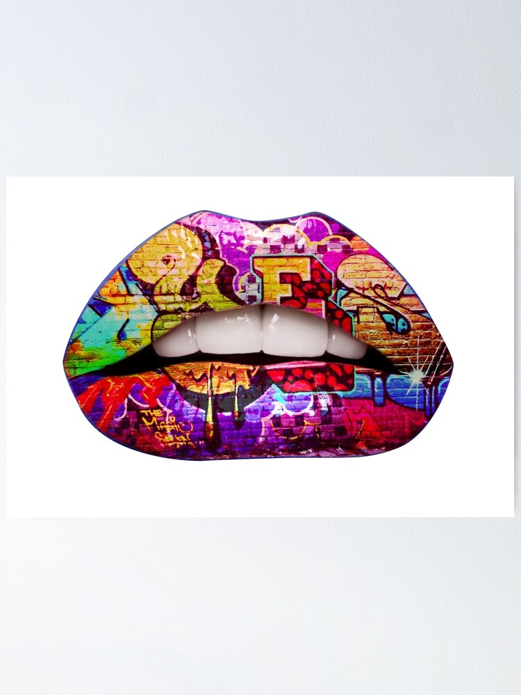 Detail Graffiti Lips Nomer 8