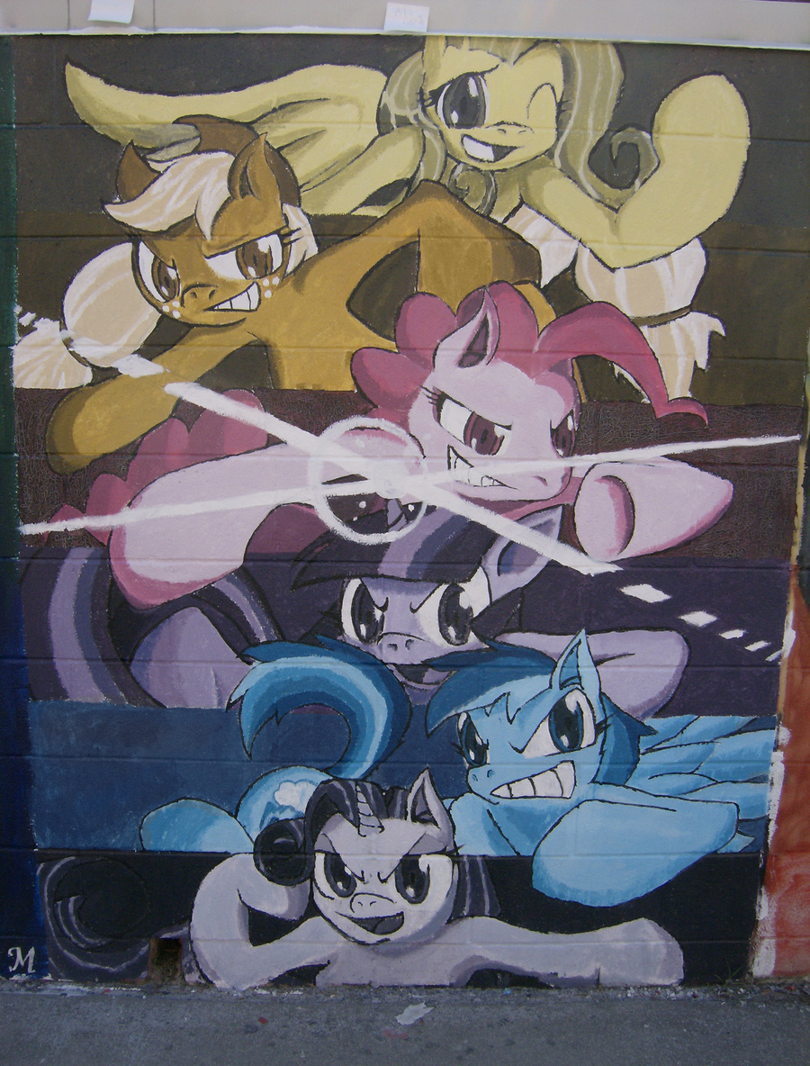 Detail Graffiti Little Pony Nomer 4