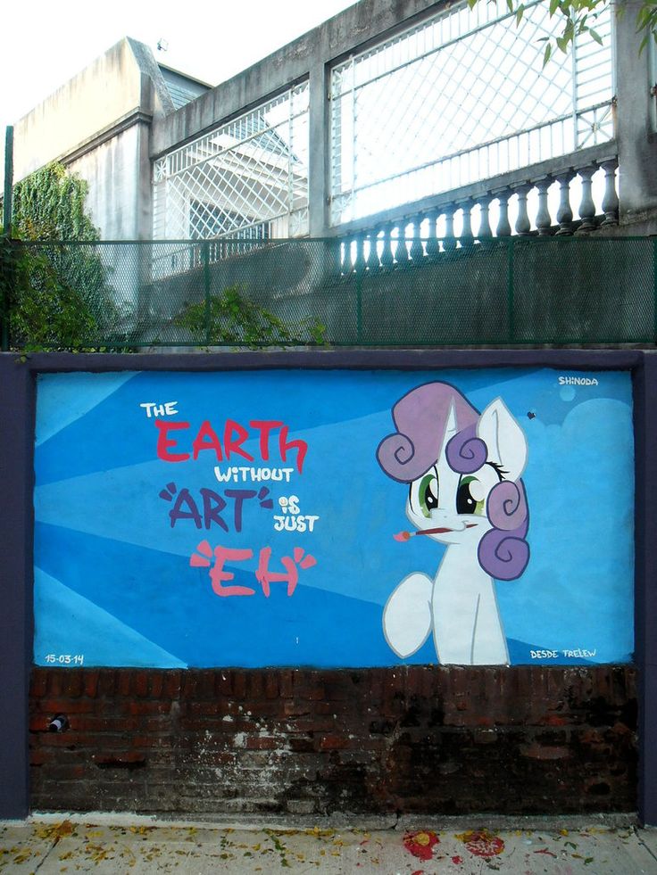 Detail Graffiti Little Pony Nomer 24