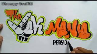 Detail Graffiti Logo Jak Mania Hitam Putih Nomer 41