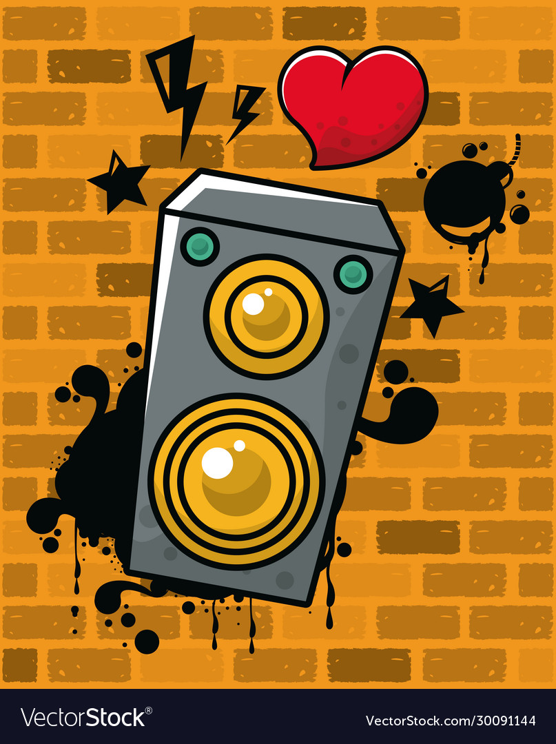 Graffiti Loudspeaker - KibrisPDR