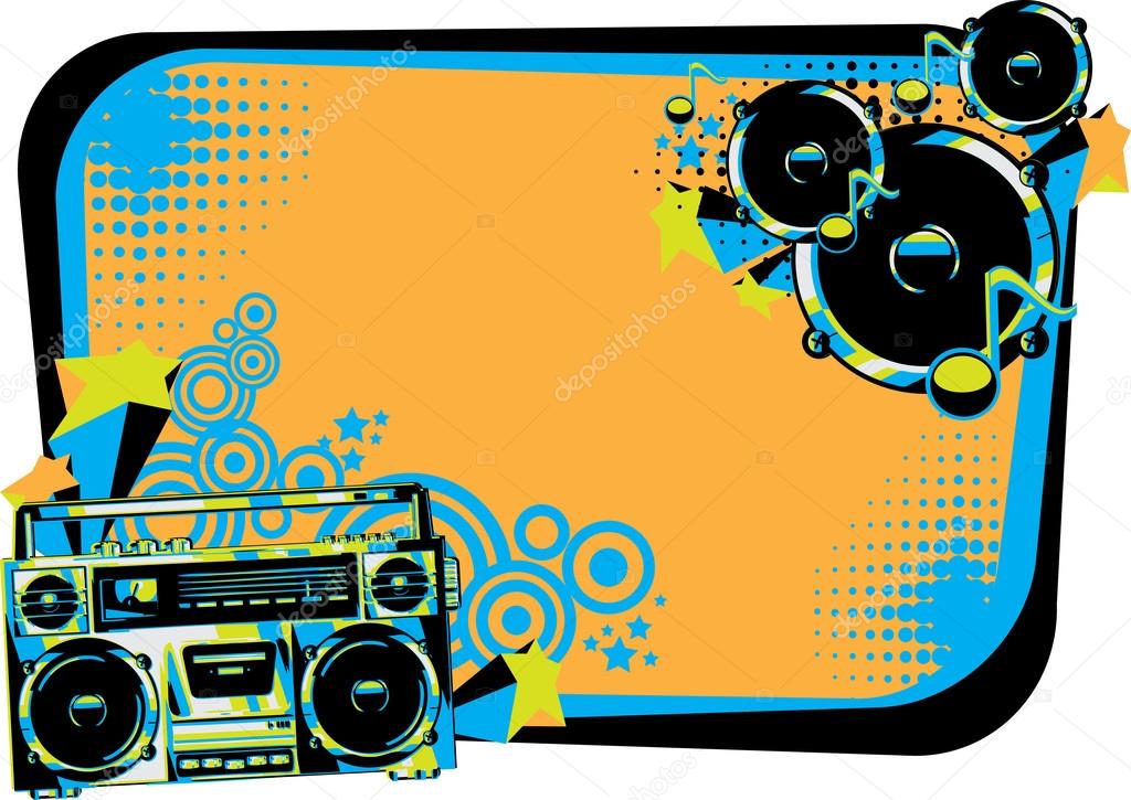 Detail Graffiti Loudspeaker Nomer 17
