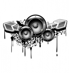 Detail Graffiti Loudspeaker Nomer 6