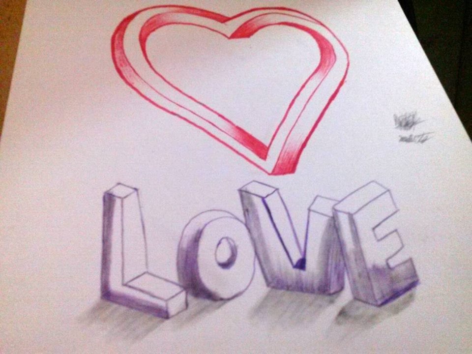 Detail Graffiti Love 3d Nomer 33