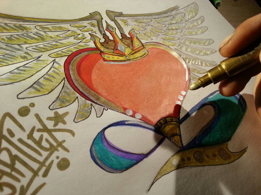 Detail Graffiti Love 3d Nomer 40