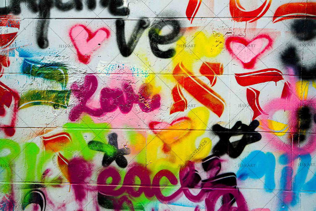 Detail Graffiti Love 3d Nomer 45