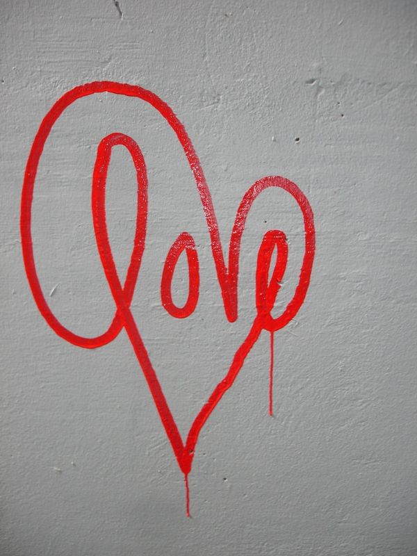 Detail Graffiti Love Heart Nomer 28