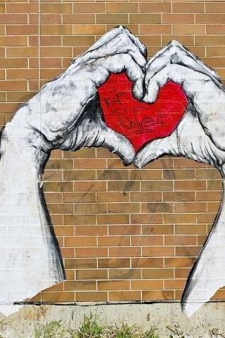 Detail Graffiti Love Heart Nomer 30