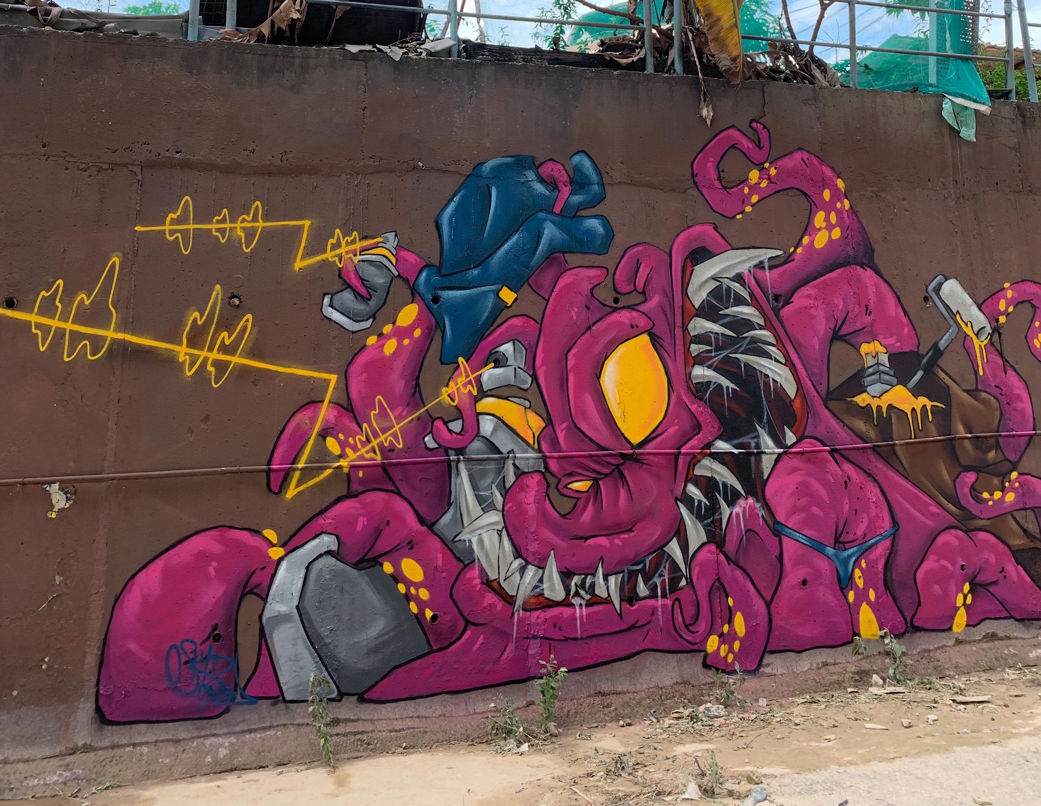 Detail Graffiti Mabuk Nomer 21