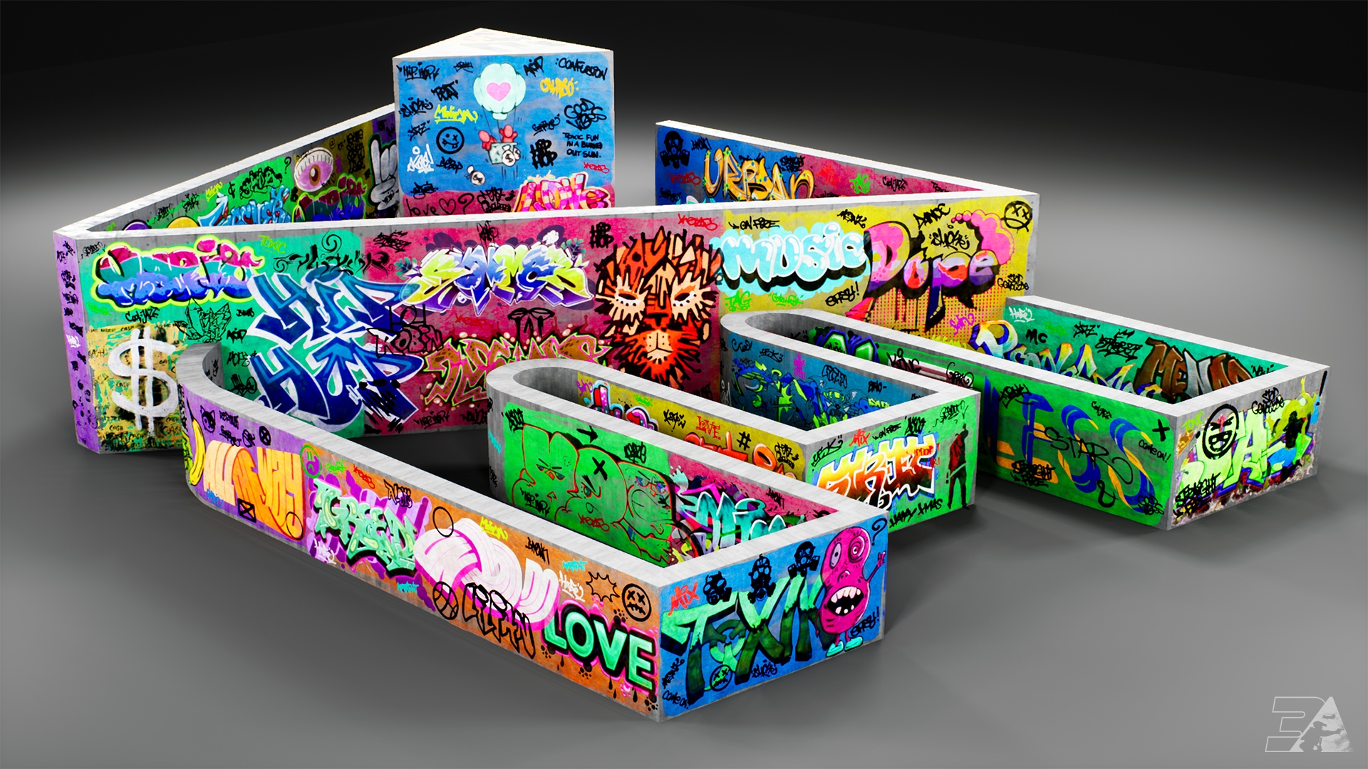 Detail Graffiti Maker Mod Nomer 14