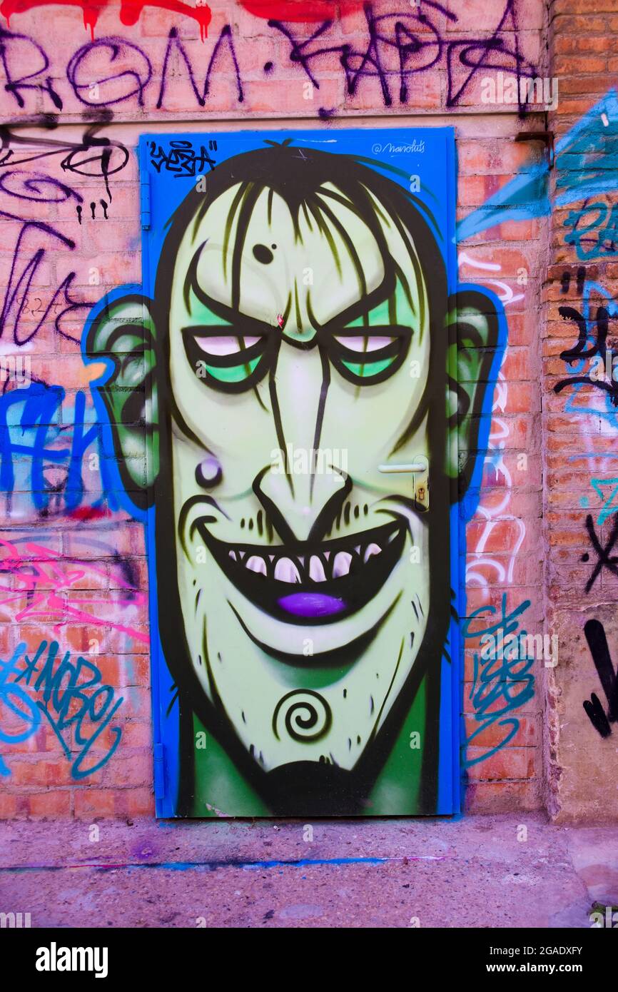 Detail Graffiti Man Character Nomer 36