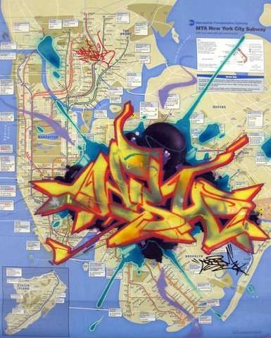 Detail Graffiti Map Nomer 14