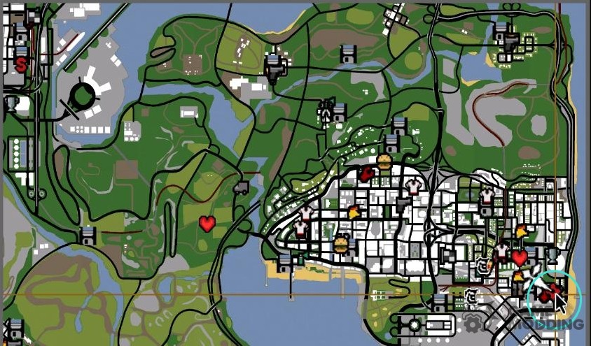 Detail Graffiti Map Gta Sa Nomer 49