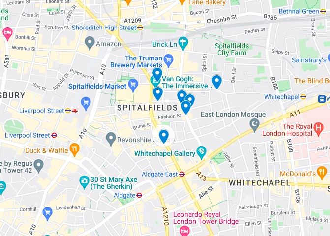 Detail Graffiti Map Shoreditch Nomer 2