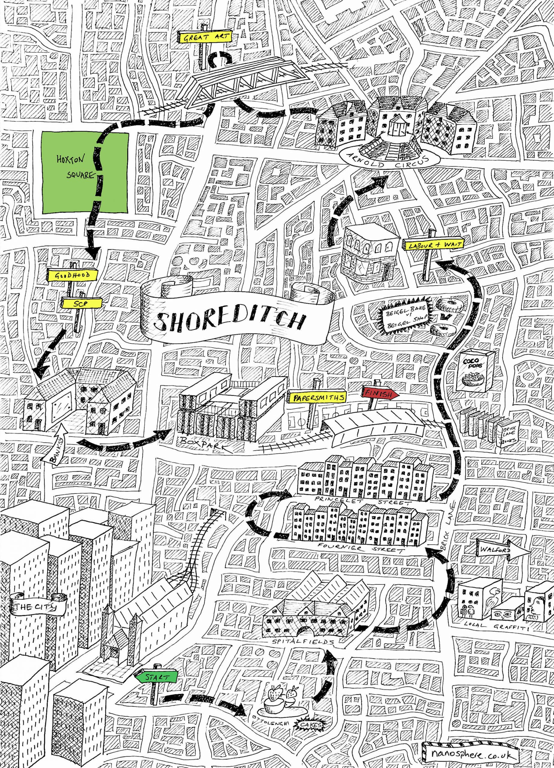 Detail Graffiti Map Shoreditch Nomer 48