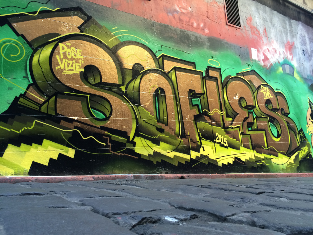 Detail Graffiti Mapped Sofles Nomer 19