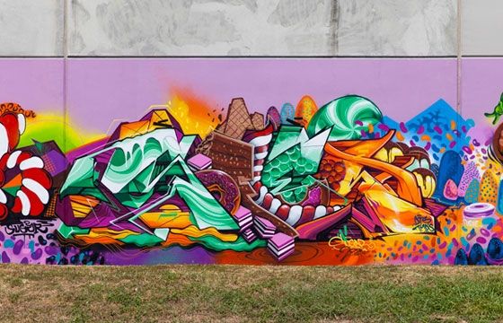 Detail Graffiti Mapped Sofles Nomer 33