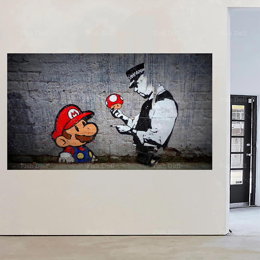 Detail Graffiti Mario Bross Nomer 8