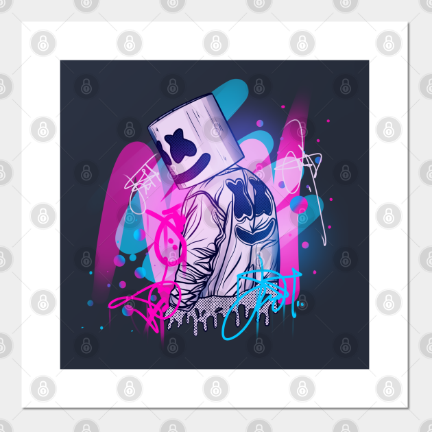 Detail Graffiti Marshmello Nomer 27