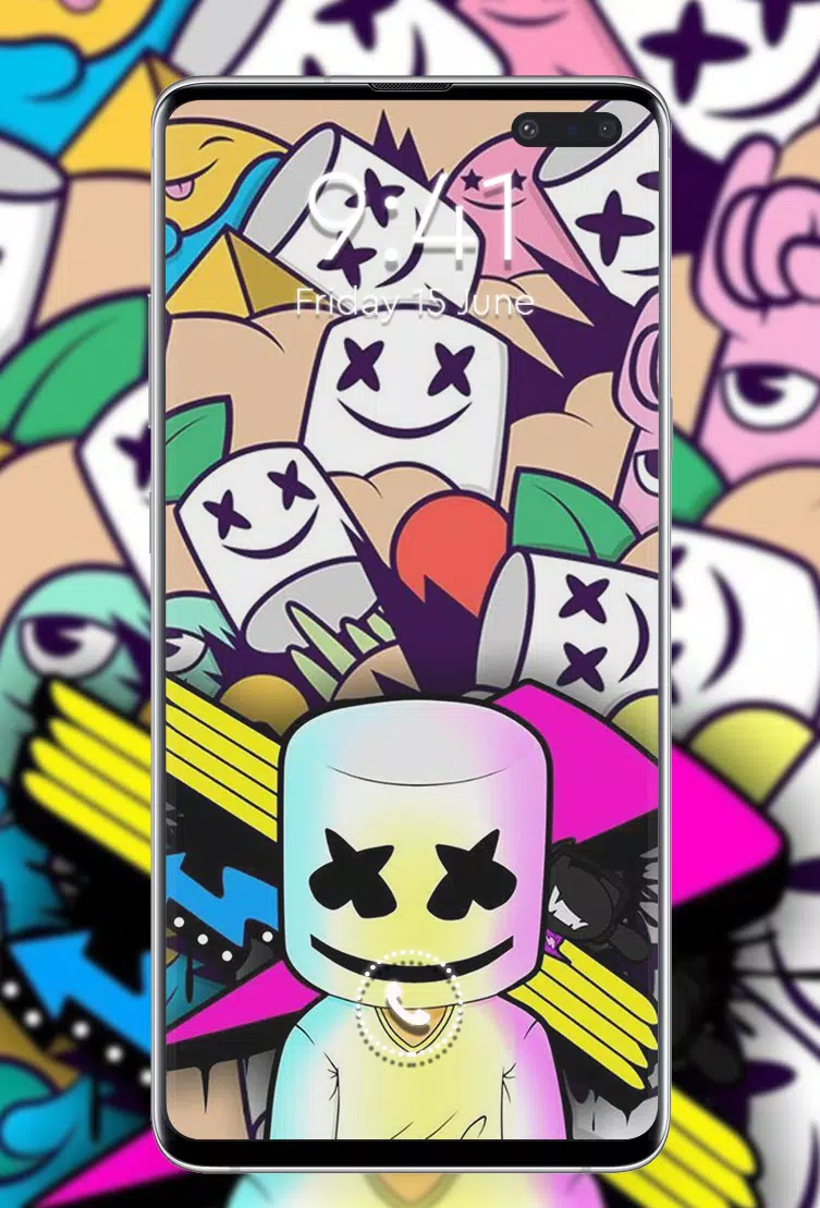 Detail Graffiti Marshmello Nomer 42