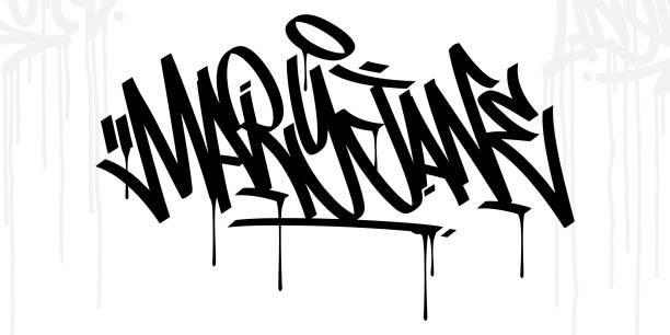 Detail Graffiti Marujuana Nomer 5