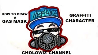 Detail Graffiti Mask Character Nomer 26