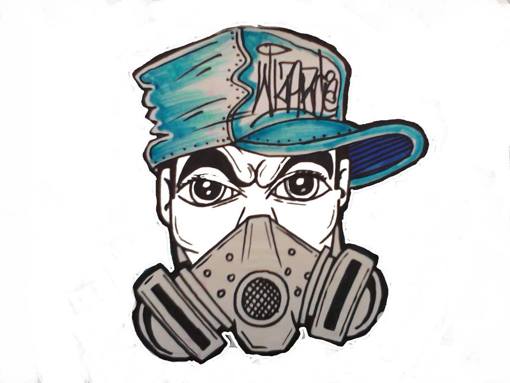 Detail Graffiti Mask Character Nomer 10