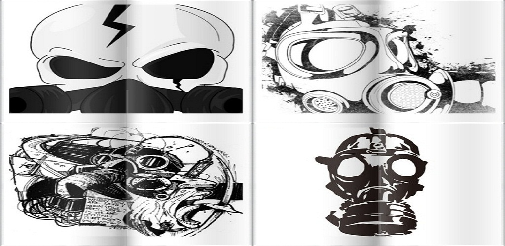 Download Graffiti Mask Drawings Nomer 36