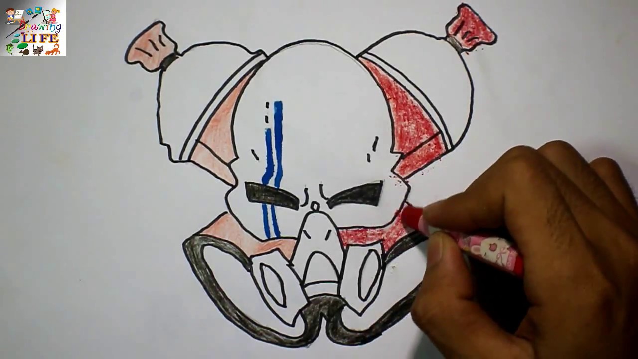 Detail Graffiti Mask Drawings Nomer 54