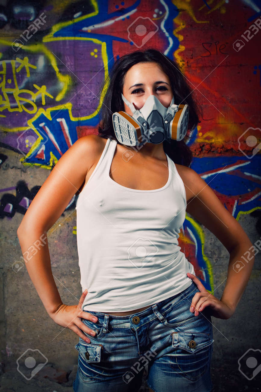 Detail Graffiti Mask Gas Nomer 43