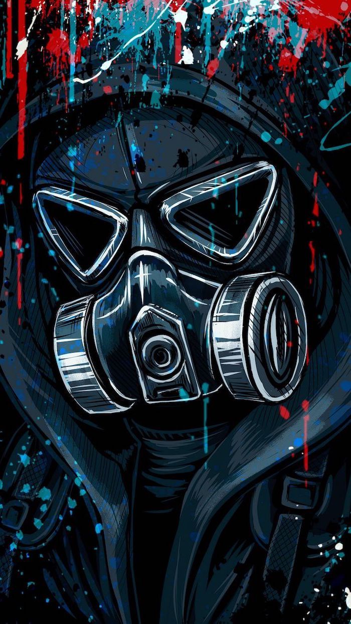 Detail Graffiti Mask Wallpaper Hd Nomer 15