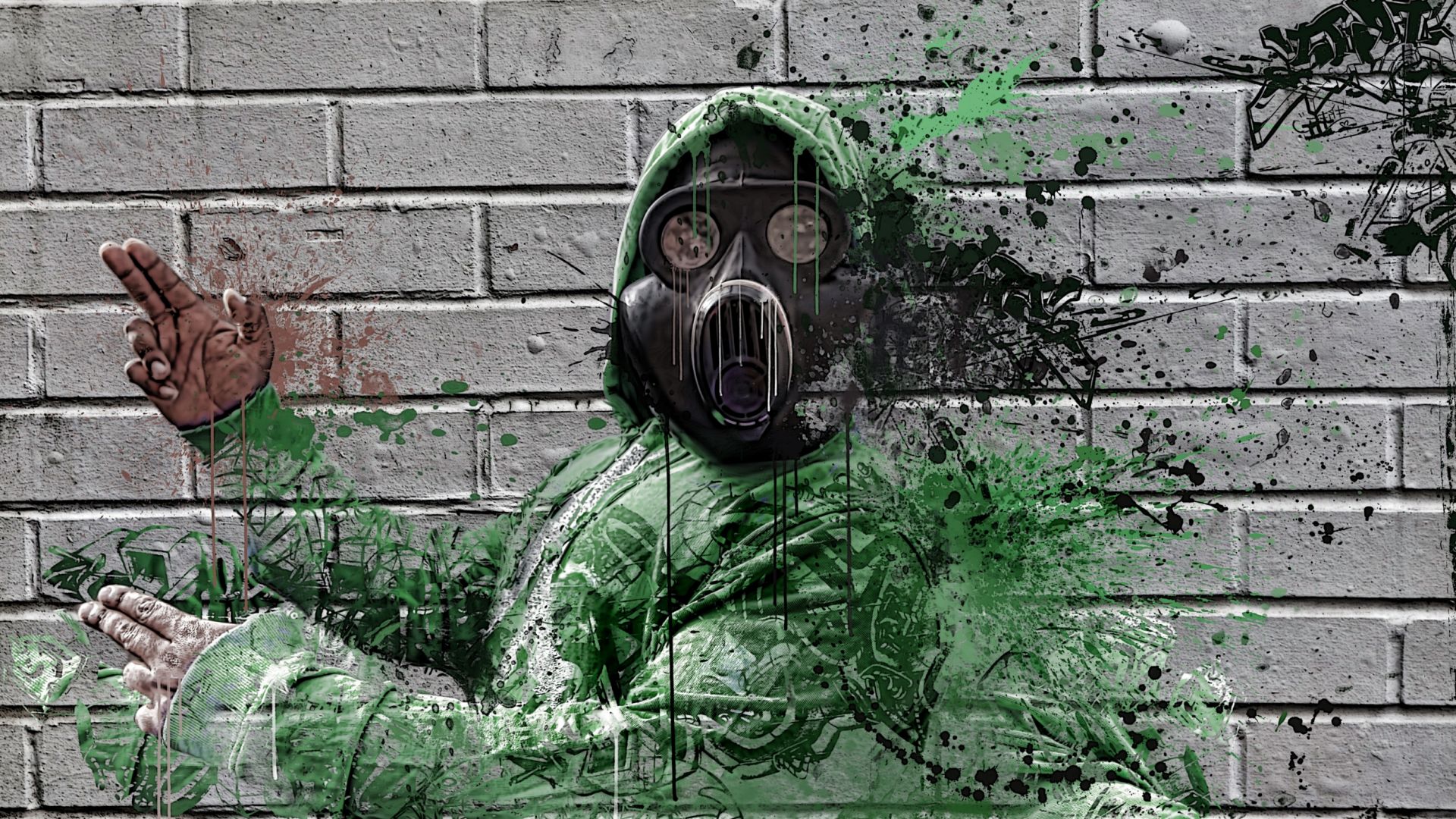 Detail Graffiti Mask Wallpaper Hd Nomer 31