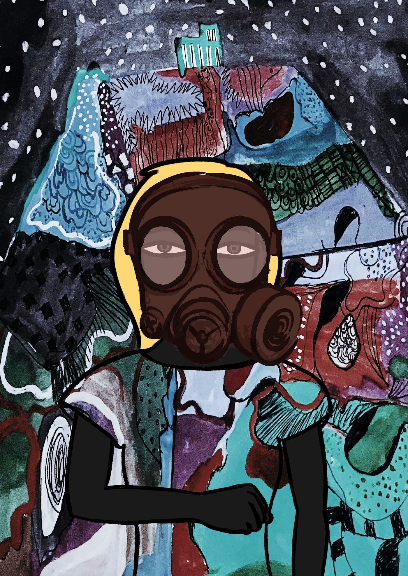 Detail Graffiti Masker Kopen Nomer 13