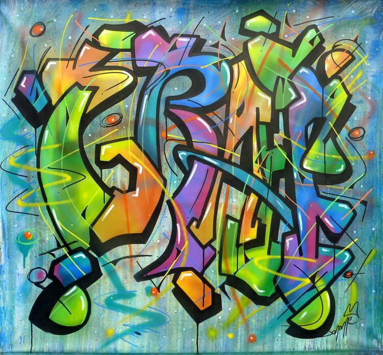 Detail Graffiti Masker Kopen Nomer 14