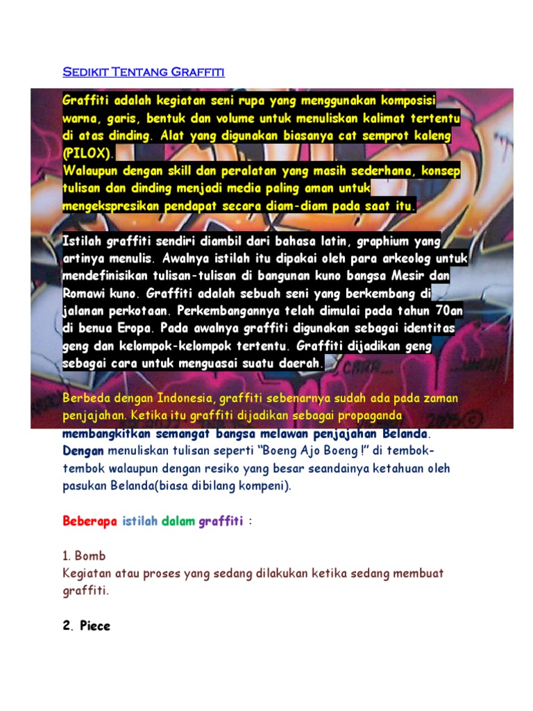 Detail Graffiti Menjadi Usaha Nomer 40