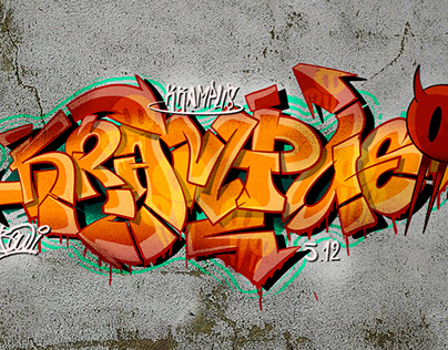 Detail Graffiti Meriah 17 An Nomer 6