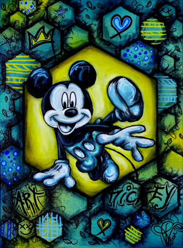 Detail Graffiti Mickey Paling Keren Nomer 27