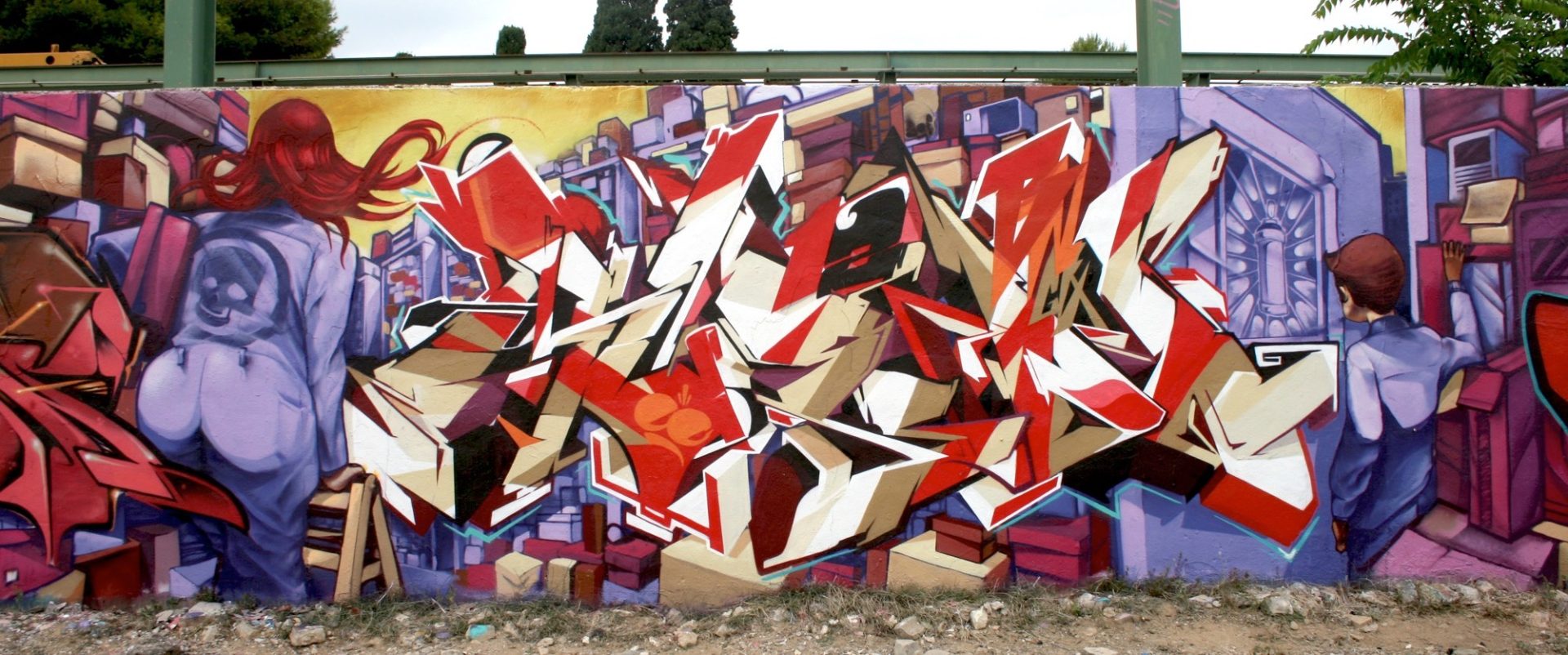 Detail Graffiti Miedo Nomer 24