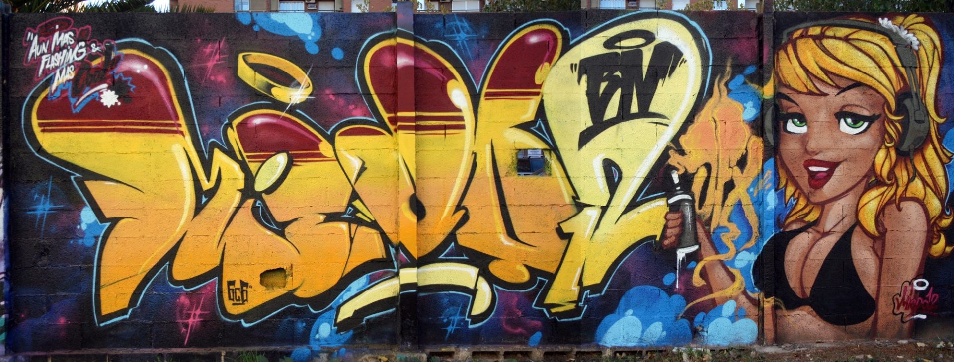 Detail Graffiti Miedo Nomer 26
