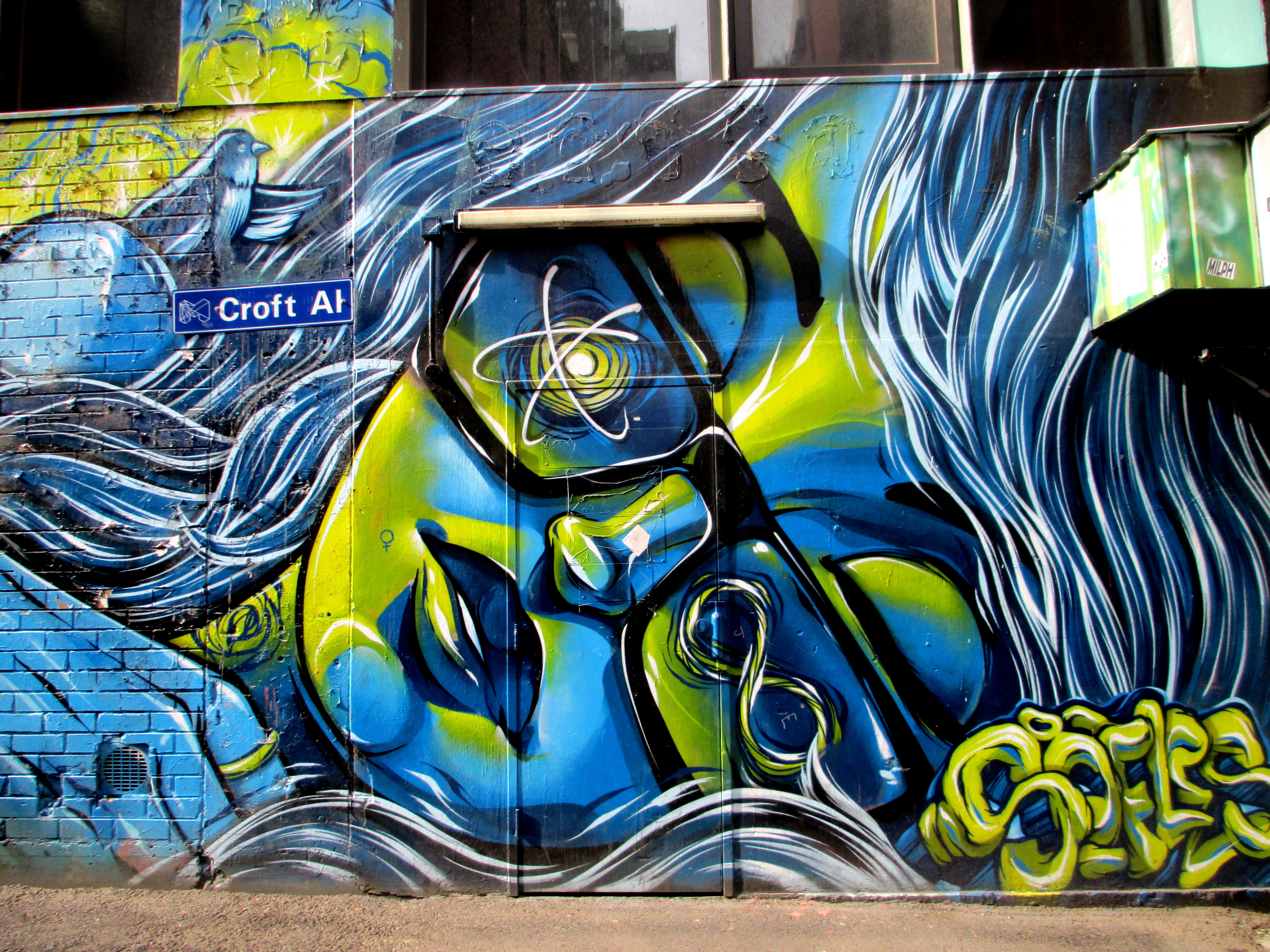 Detail Graffiti Milda Nomer 11