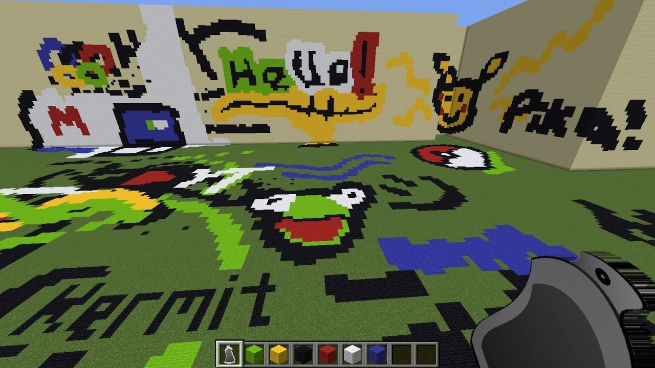 Detail Graffiti Minecraft Nomer 3